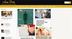 Desktop Screenshot of mayadaily.com
